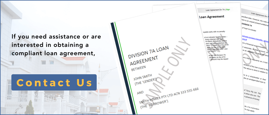 Under division 7A of the Australian tax laws, this $50,000 is treated as generally unfranked dividend